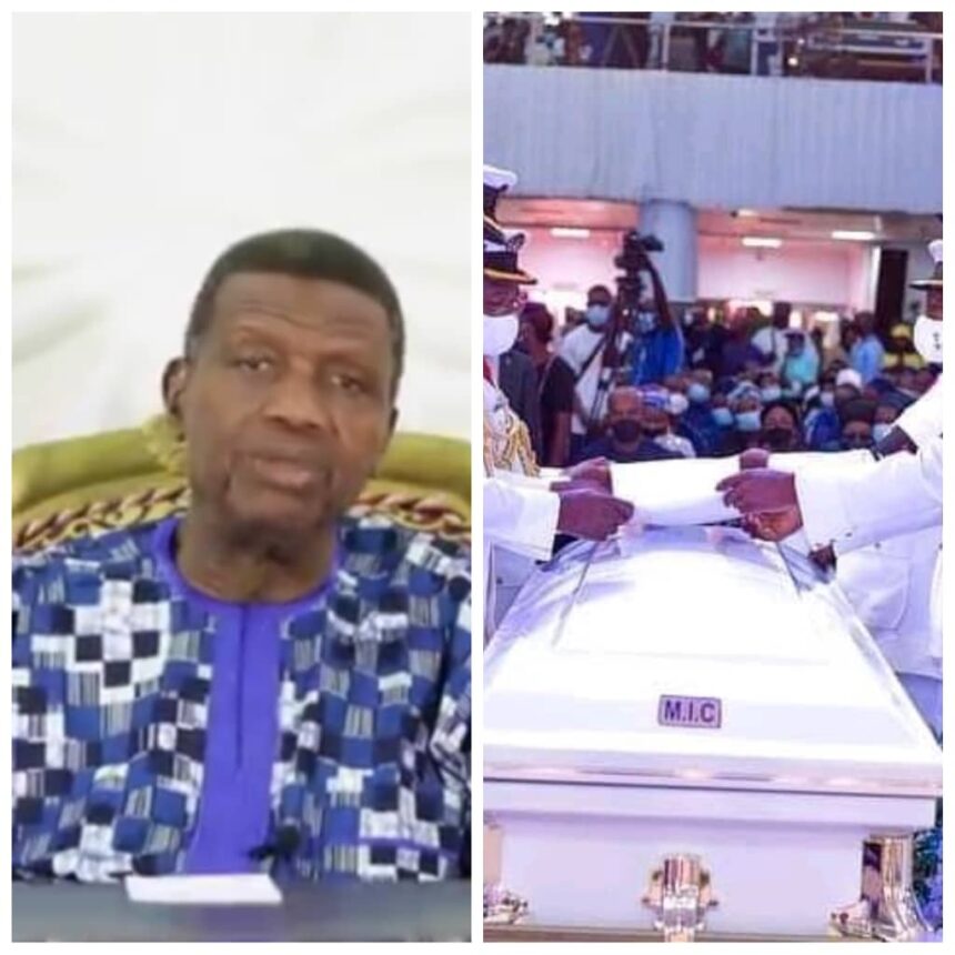 Pastor Adeboye Speaks about Pastor Dare’s Transition to Glory